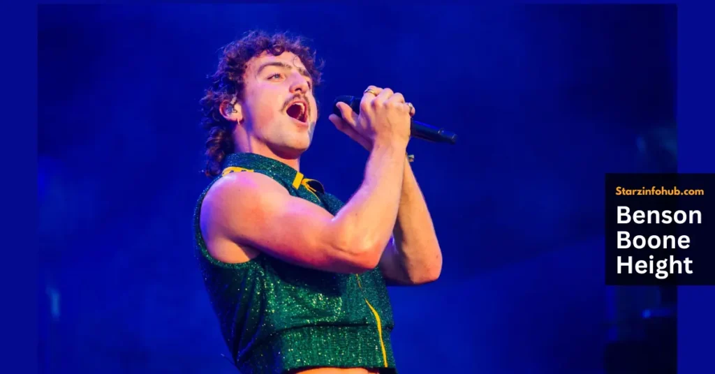 Benson Boone Height