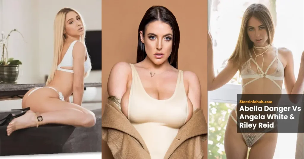 Abella Danger Vs Angela White & Riley Reid