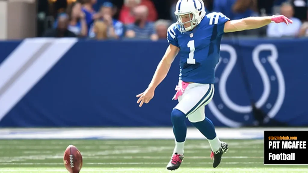 Pat McAfee football stats